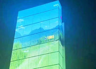 3D Intelligente Interactieve Volledige Kleur van het Stadium Transparante Glas Geleide Scherm