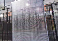 Het de Doordringbaarheids Openlucht Transparante Geleide Scherm van SMD2020 75% met Aluminiumkabinet